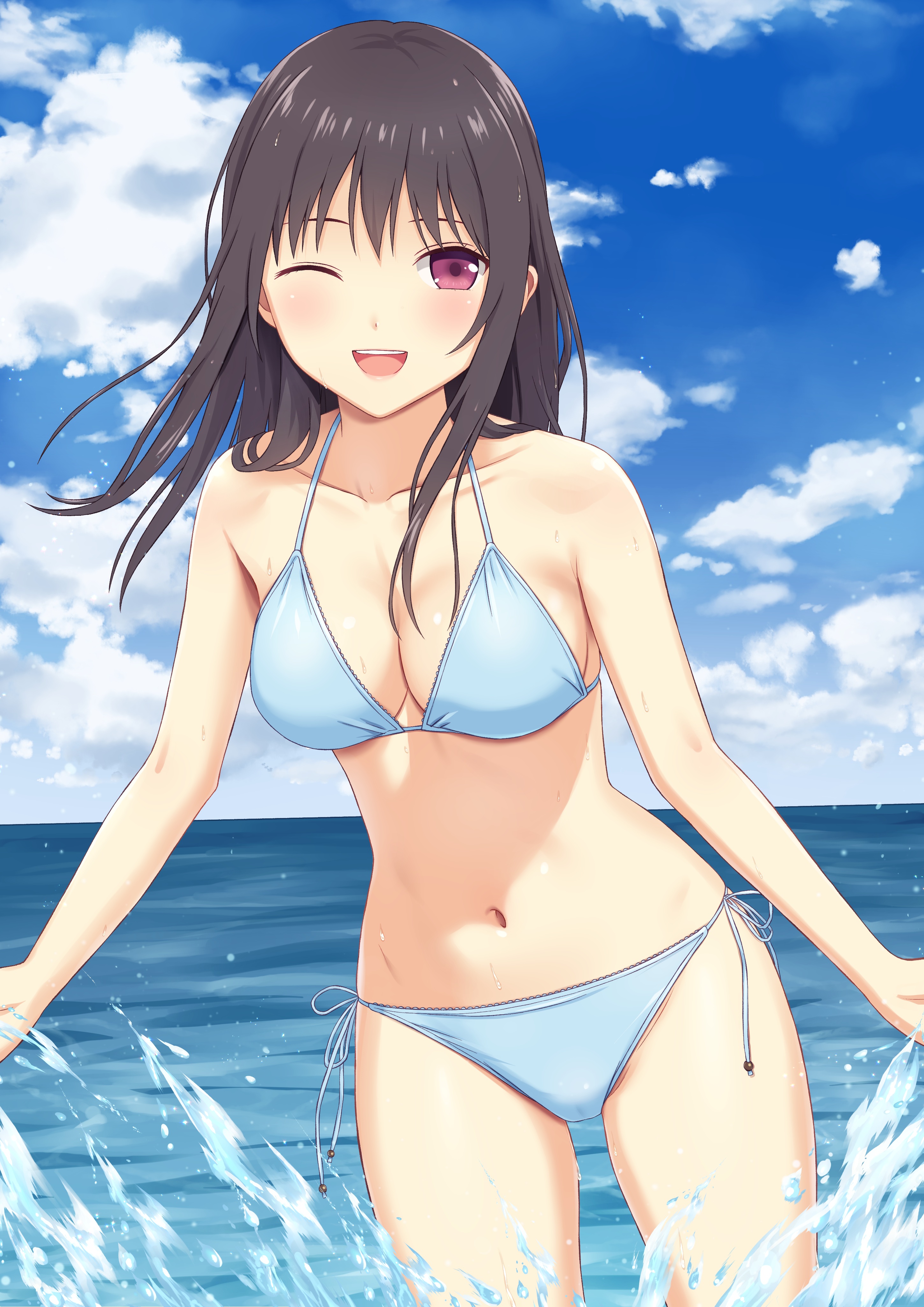 Gendo Bikini Cleavage Swimsuits Yande Re Hot Sex Picture